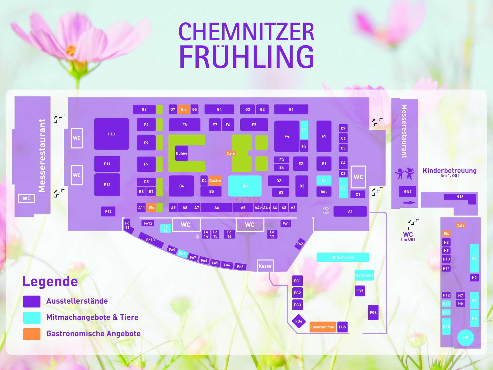 Hallenplan Chemnitzer Frühling